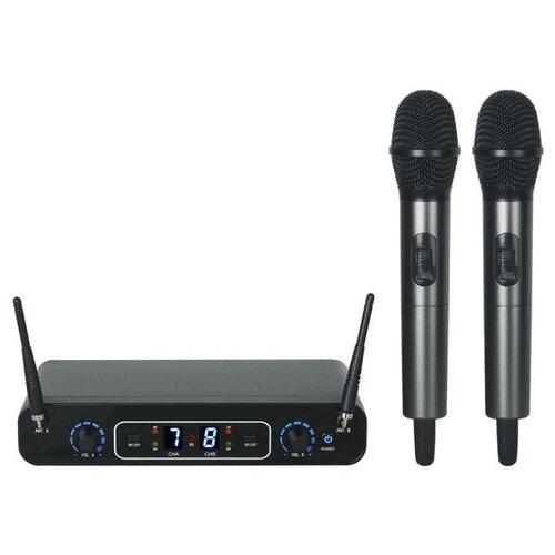 B G ACE-288 Радиосистема вокальная UHF 600-937MHz PPL 32 канала 2 ручных микрофона 1700300₽