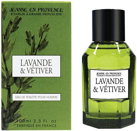 Jeanne en Provence Мужской Lavande & Vetiver Туалетная вода (edt) 100мл