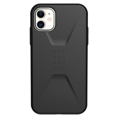 фото Чехол uag civilian для iphone 12 mini 5.4" черный (black) pitaka