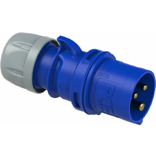 Кабельная вилка PCE 32А 220V 1P+N+E IP44 023-6