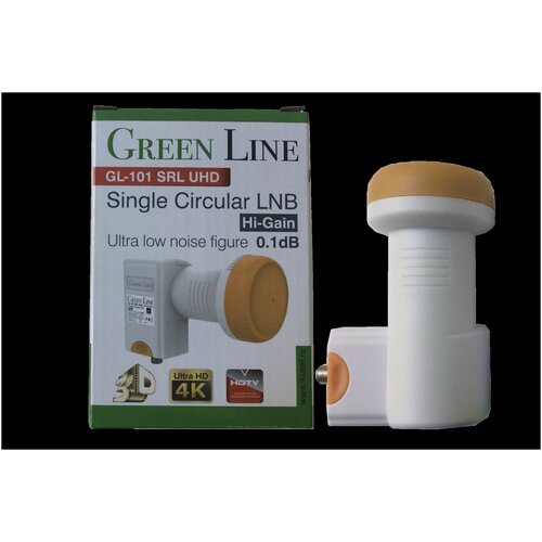 Спутниковый конвертер Green Line GL-101 SRL UHD circular (Триколор ТВ , НТВ +)