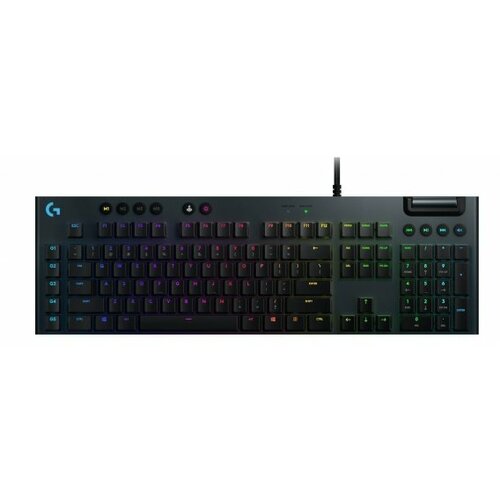 Игровая клавиатура Logitech G G815 RGB Mechanical Gaming Keyboard Black USB Linear Switch клавиатура logitech g815 carbon gl linear 920 009007