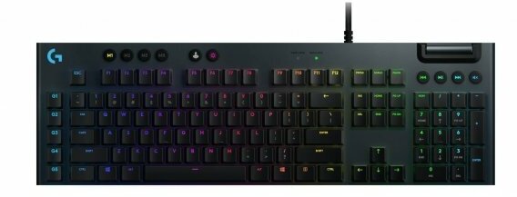 Игровая клавиатура Logitech G G815 RGB Mechanical Gaming Keyboard Black USB Linear Switch