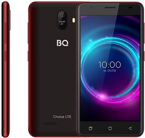 Смартфон BQ BQS-5046L Choice LTE 2/16Gb красный