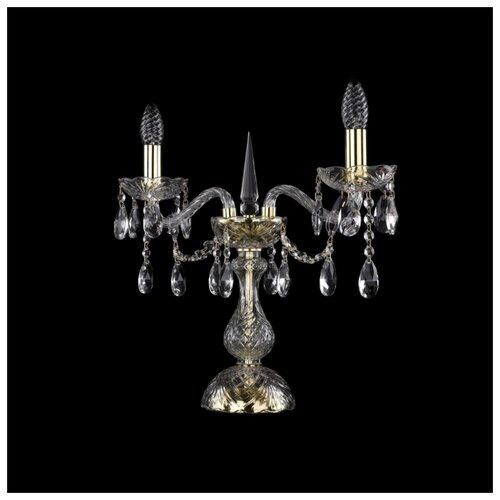 фото Настольная лампа 1413l/2/141-39 g bohemia ivele crystal