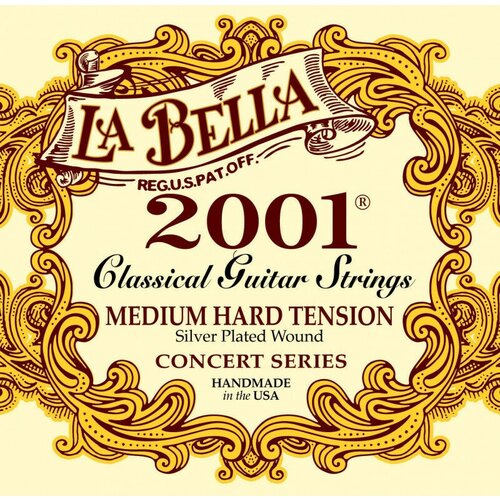 La Bella 2001 Medium Hard Струны для классической гитары