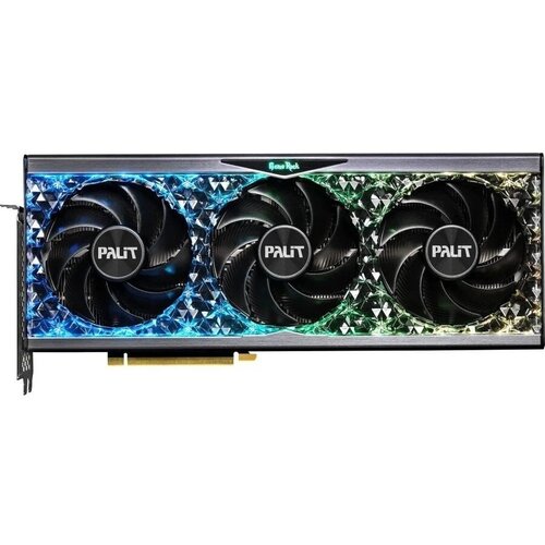 Palit Видеокарта Palit PCI-E 40 RTX4070Ti GAMEROCK NVIDIA GeForce RTX 4070TI 12288Mb 192 GDDR6X 231021000 HDMIx1 DPx3 HDCP Ret 10000000₽