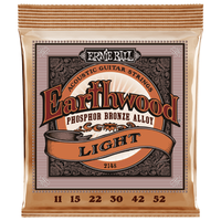 Струны для акустической гитары Ernie Ball 2148 Earthwood Phosphor Bronze