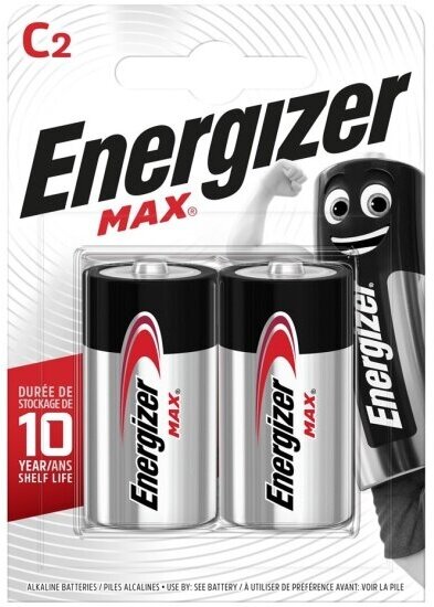 Элемент питания Energizer Max LR14 C бл 2