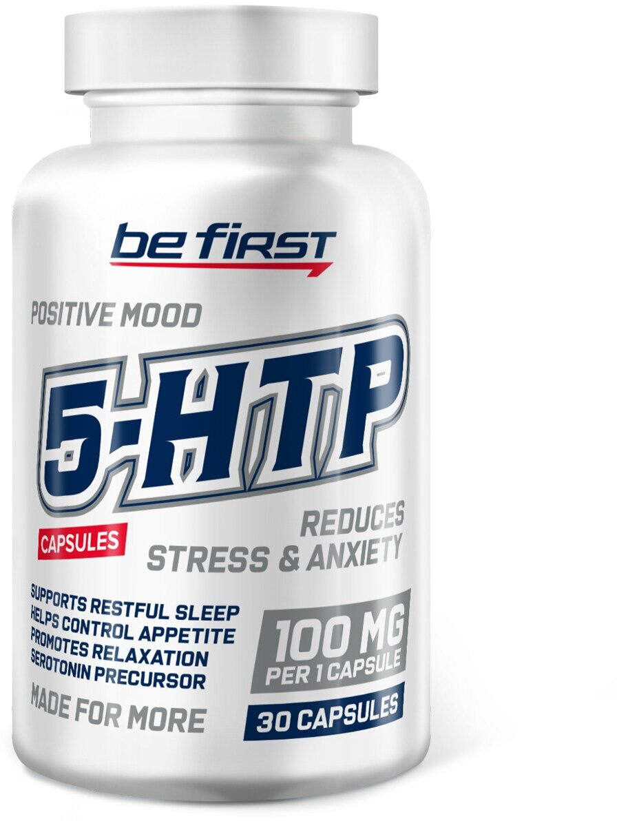 Be First 5-HTP 100 мг + vitamin B6 30 капс (Be First)
