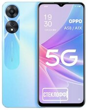 Защитное стекло для OPPO A58 5G и OPPO A1X 5G c полным покрытием, серия Стеклофф Base