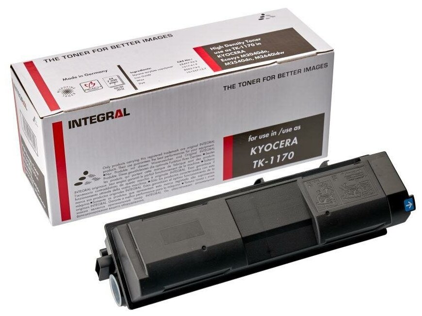 Картридж INTEGRAL TK-1170C (с чипом) для Kyocera M2040dn/M2540dn/M2640idw (7 200 стр.)