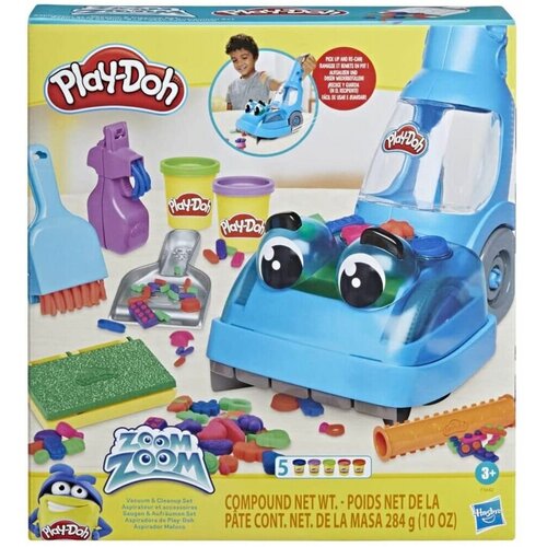 Игровой набор с пластилином Hasbro Play-Doh Пылесос F36425L0 игровой набор с пластилином hasbro play doh тележка для продажи мороженного f10395l0