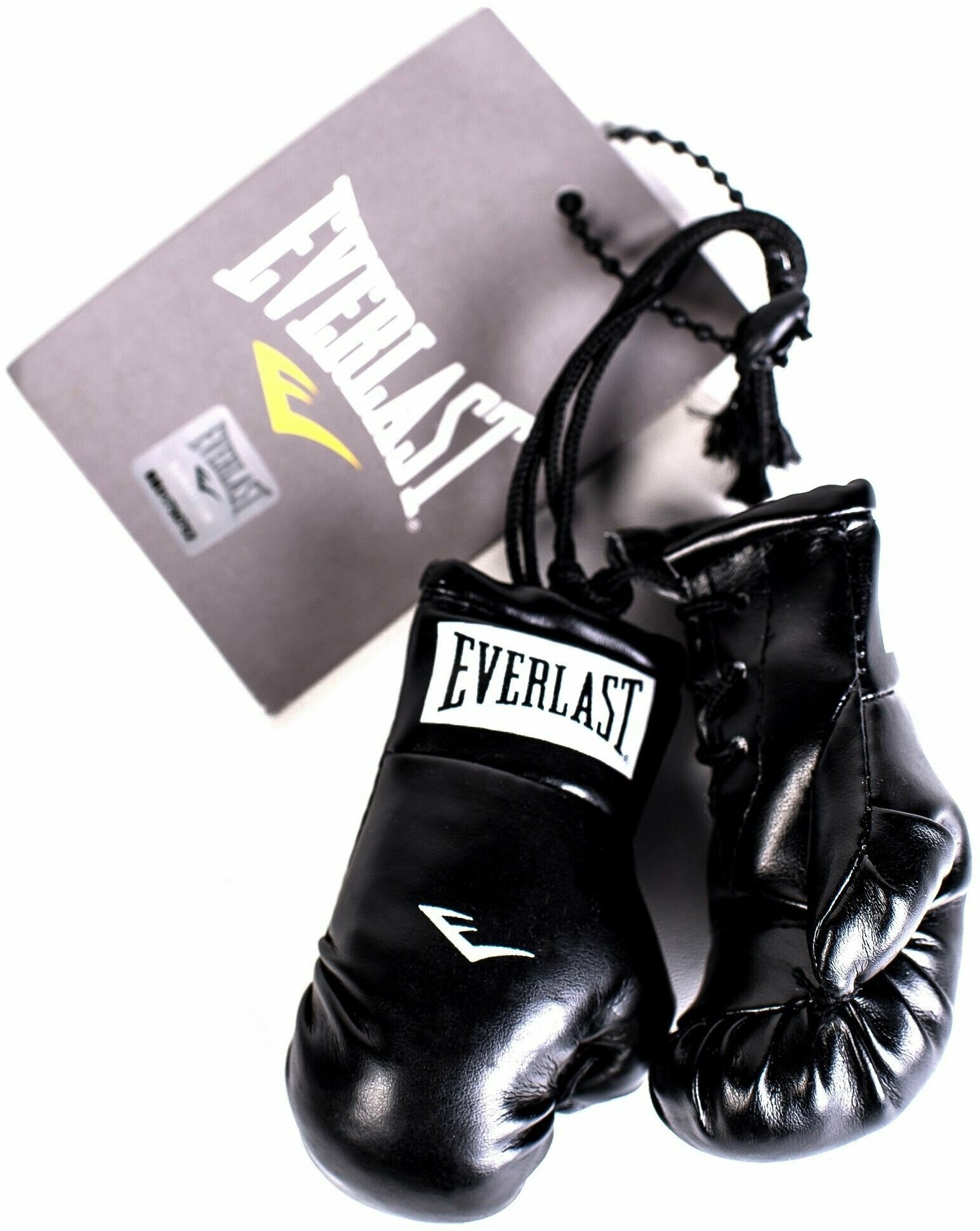 Сувенирные перчатки Everlast двойные, цвет черный