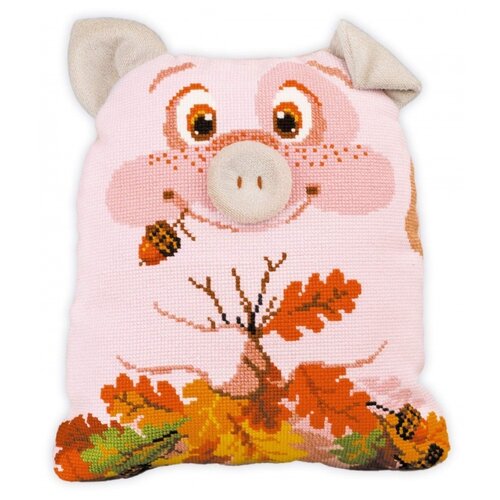 фото Риолис набор для вышивания риолис подушка поросенок 30 x 35 см (1748)
