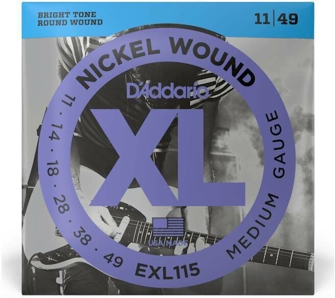 D'ADDARIO EXL115 Струны для электрогитары