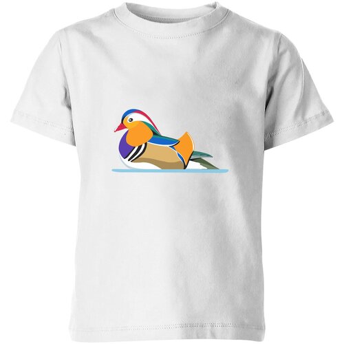 Футболка Us Basic, размер 10, белый printio детская футболка классическая унисекс утка мандаринка