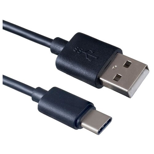 Кабель Perfeo USB2.0 A вилка - USB Type-C вилка (U4701), 1 м, черный perfeo кабель usb2 0 a вилка usb type c вилка длина 1 м u4701