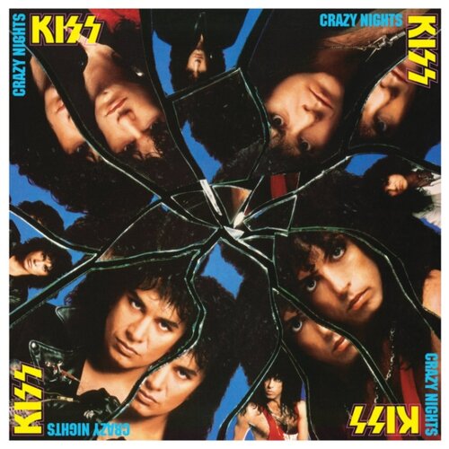 Kiss Crazy Nights 12 винил футболка design heroes рок группа kiss мужская черная s