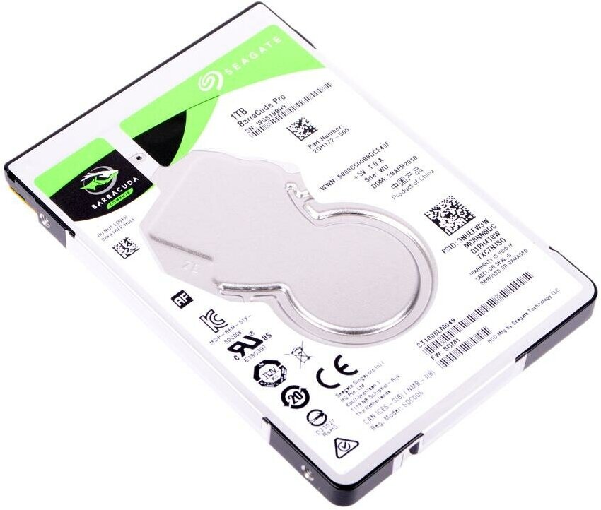 Жесткий диск SEAGATE Barracuda Pro , 1Тб, HDD, SATA III, 2.5" - фото №4