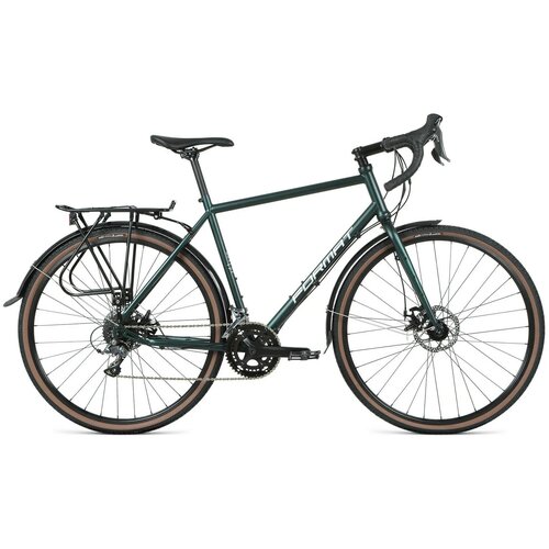 Велосипед Format 5222 700C (700C 16 ск. рост. 540 мм) 2023 темно-зеленый IBK23FM28436