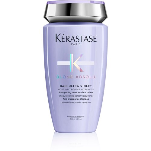 Blond Absolu Ultra-Violet Шампунь-ванна нейтрализующий желтые полутона 250 мл kerastase шампунь ванна blond absolu bain ultra violet фиолетовый нейтрализующий желтые полутона 250 мл