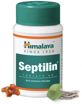 Экстракт растений Септилин (Septilin) укрепление иммунитета, при простуде и кожных инфекциях, иммуномодулятор, природным антибиотик, 60 таб.