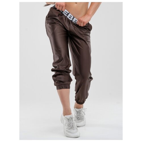 фото Женские брюки nebbia sports drop crotch pants 529 brown (l)