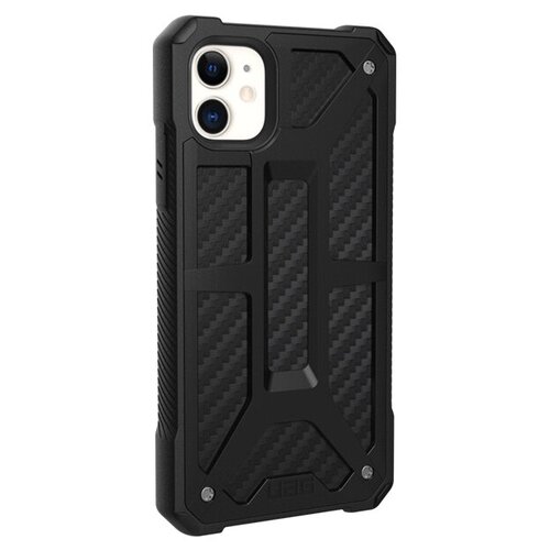 фото Чехол uag monarch для iphone 12 mini 5.4" карбон (carbon fiber) pitaka