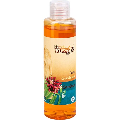 Гель для душа сандал Aasha Herbals 200 мл 616₽