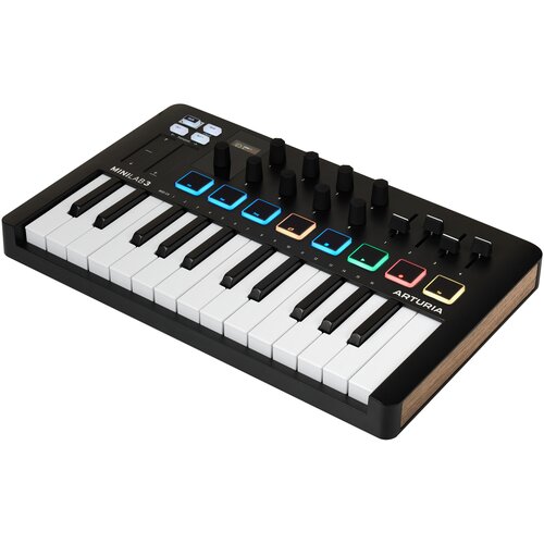 Компактная Midi-клавиатура Arturia MiniLAB 3 Black Edition