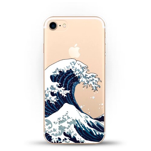фото Силиконовый чехол волна на apple iphone 7 andy & paul