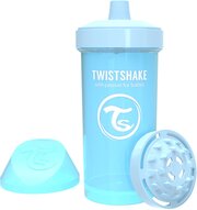 Поильник непроливайка детский 360мл, от 12+мес, Twistshake, цвет: голубой (Pastel Blue)