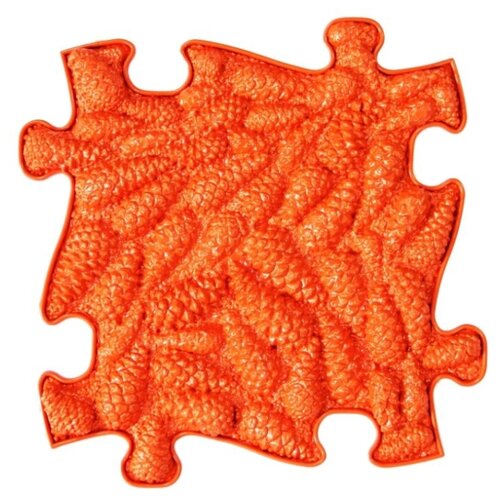 фото Модульный коврик играпол шишки большой (оранжевый)