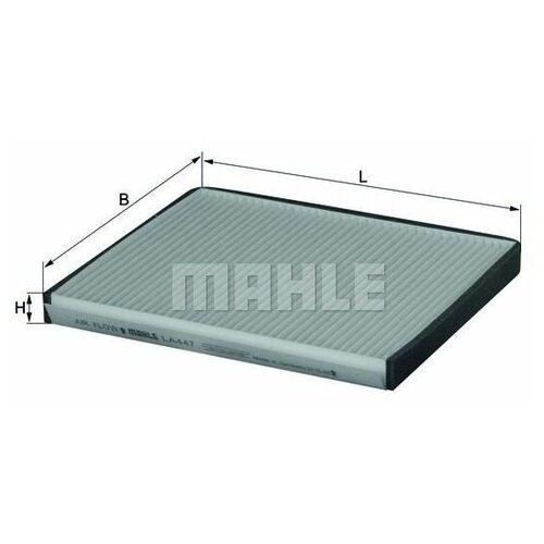 KNECHT/MAHLE LA447 Фильтр салона HUYNDAI: ACCENT 05- KNECHT/MAHLE LA447