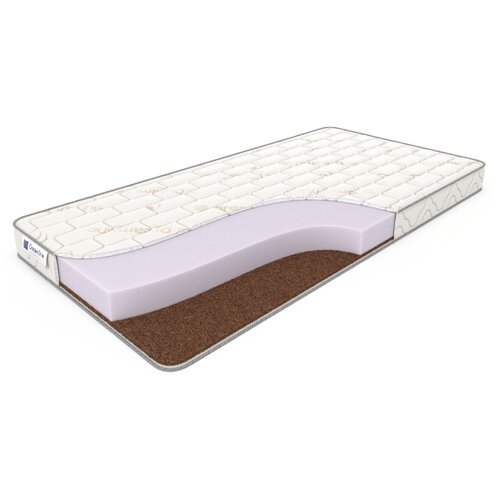 фото Матрас dreamline slim roll hard 200x200, белый