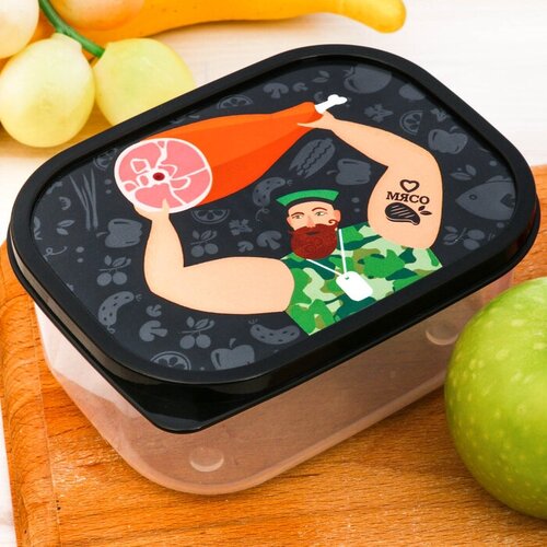 Ланч-бокс Обед настоящего мужика 05 л 481₽