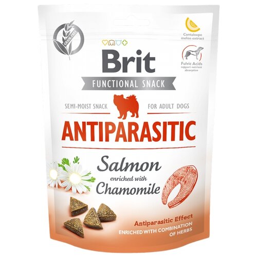 Лакомство для собак Brit Care Antiparasitic Salmon, 150 г