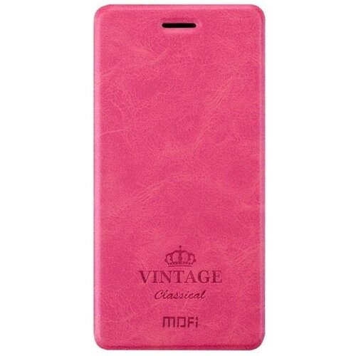 Чехол-книжка Mofi Vintage Classical для Xiaomi Redmi 7 розовый