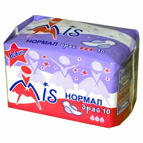 Прокладки "Mis" Normal Dry, 10 шт