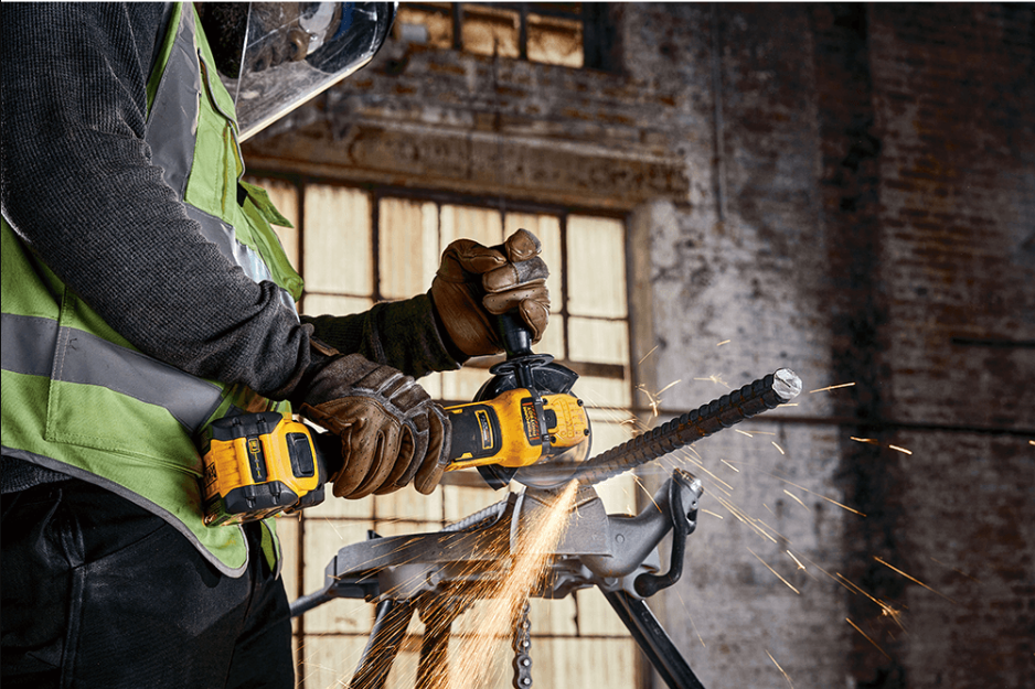 Угловая шлифмашина аккумуляторная DeWALT 125 мм, 18 В с регулируемой скоростью, без АКБ и З/У, - фото №5