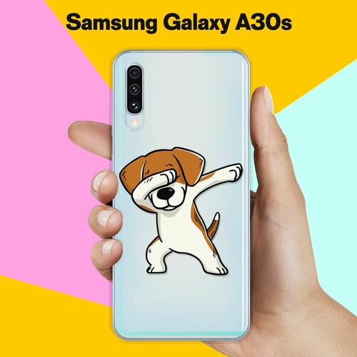 Силиконовый чехол Swag Бигль на Samsung Galaxy A30s силиконовый чехол swag бигль на samsung galaxy s10 lite