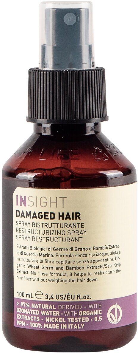 Спрей для поврежденных волос Insight Damaged Hair Restructurizing Spray, 100 мл