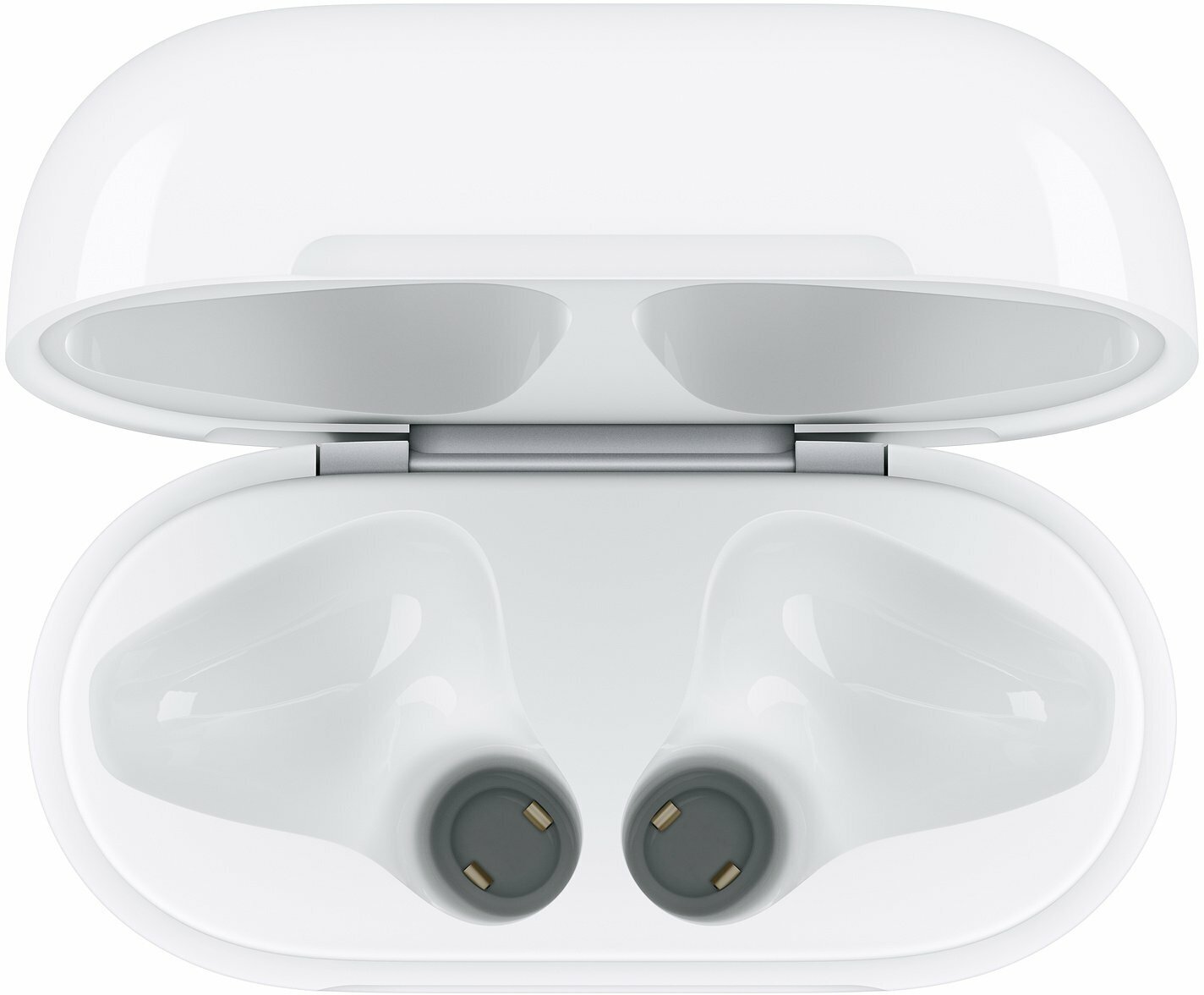 Наушники AirPods 2 (без беспроводной зарядки чехла) (white) Apple - фото №7