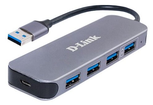 USB-концентратор D-Link DUB-1340/D1A разъемов: 4