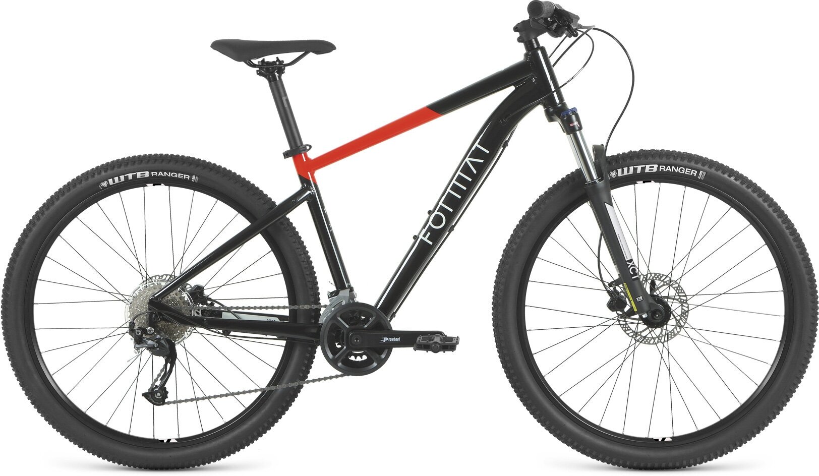 Горный (MTB) велосипед Format 1413 27.5 (2023), рама М, черный/красный