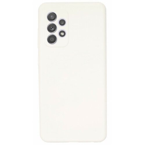 Накладка силиконовая Silicone Cover для Samsung Galaxy A53 5G A536 белая смартфон samsung galaxy a53 5g 6 128 голубой
