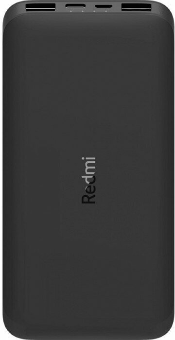 XIAOMI Внешний аккумулятор Xiaomi Redmi Power Bank VXN4305GL, 10000 мАч, черный