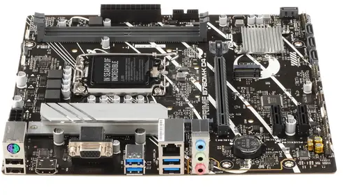 Материнская плата mATX ASUS (LGA1700, B760, 2*DDR4 (5333), 4*SATA 6G RAID, 2*M.2, 3*PCIE, 2.5Glan, HDMI, VGA, 4*USB 3.2, 2*USB 2.0) - фото №9