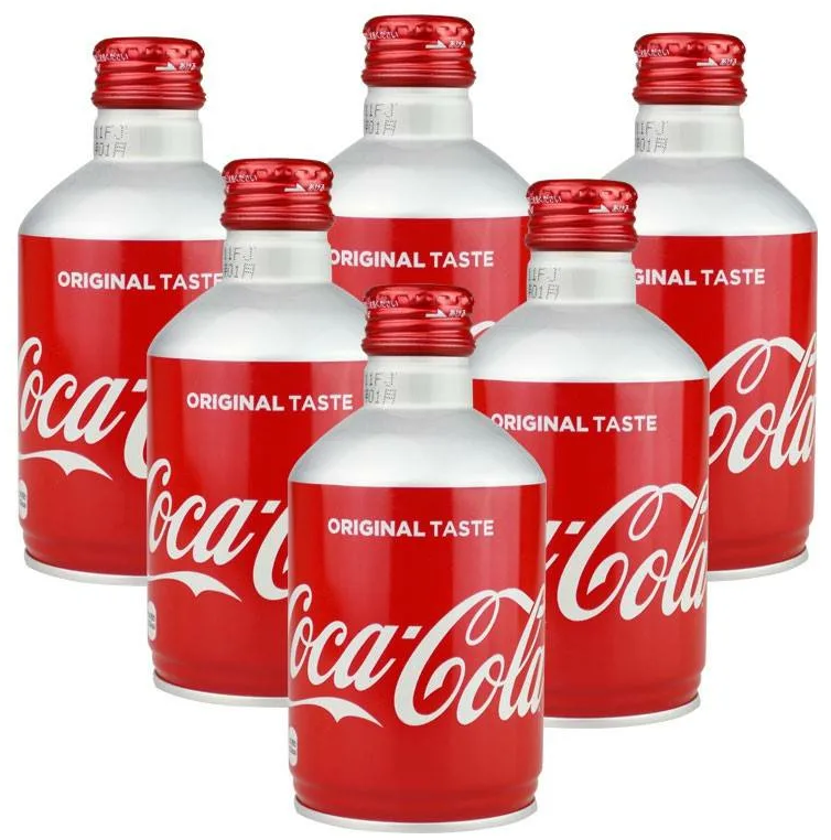 Coca-Cola Original Taste, ( 6 шт. х 300 мл.), Япония